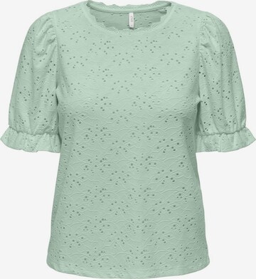 ONLY Blouse 'MILLA' in Groen: voorkant