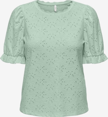 Camicia da donna 'MILLA' di ONLY in verde: frontale