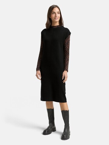 TOM TAILOR Dress in Black