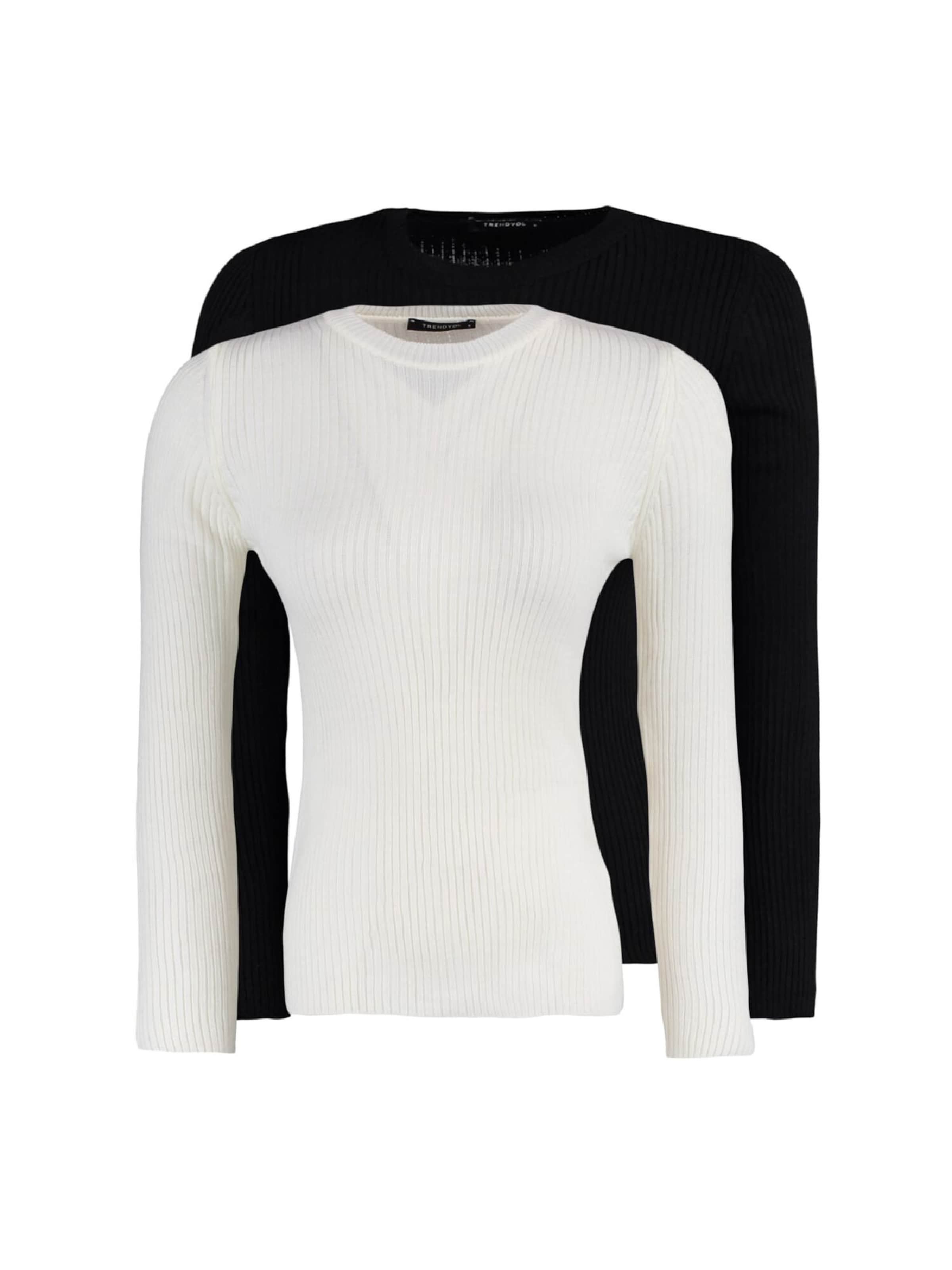 Trendyol Sweater in Black: front