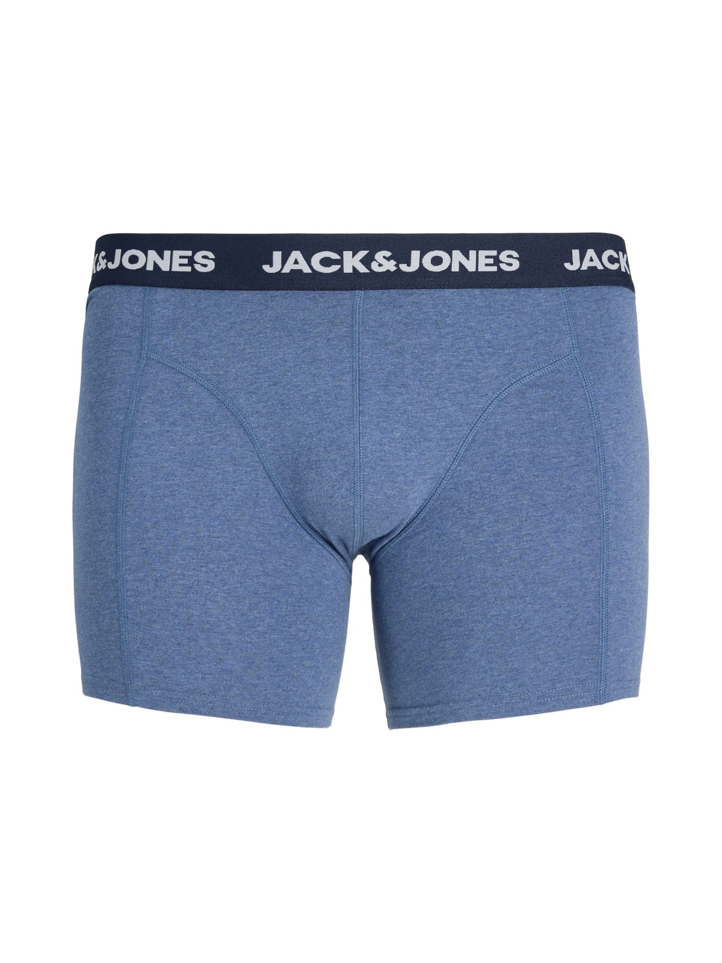 JACK & JONES - Calzoncillo boxer en azul