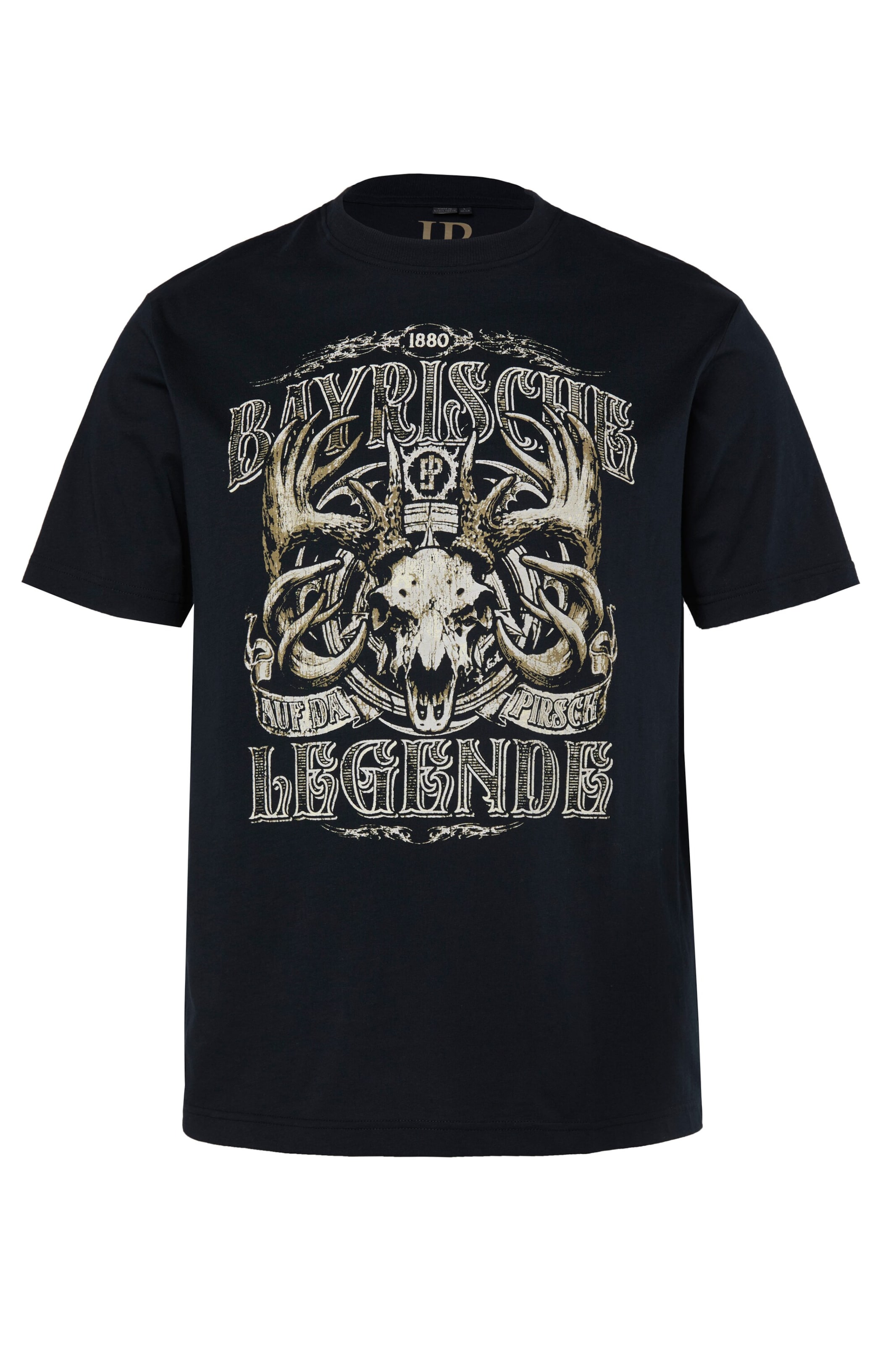 JP1880 Shirt in Black: front