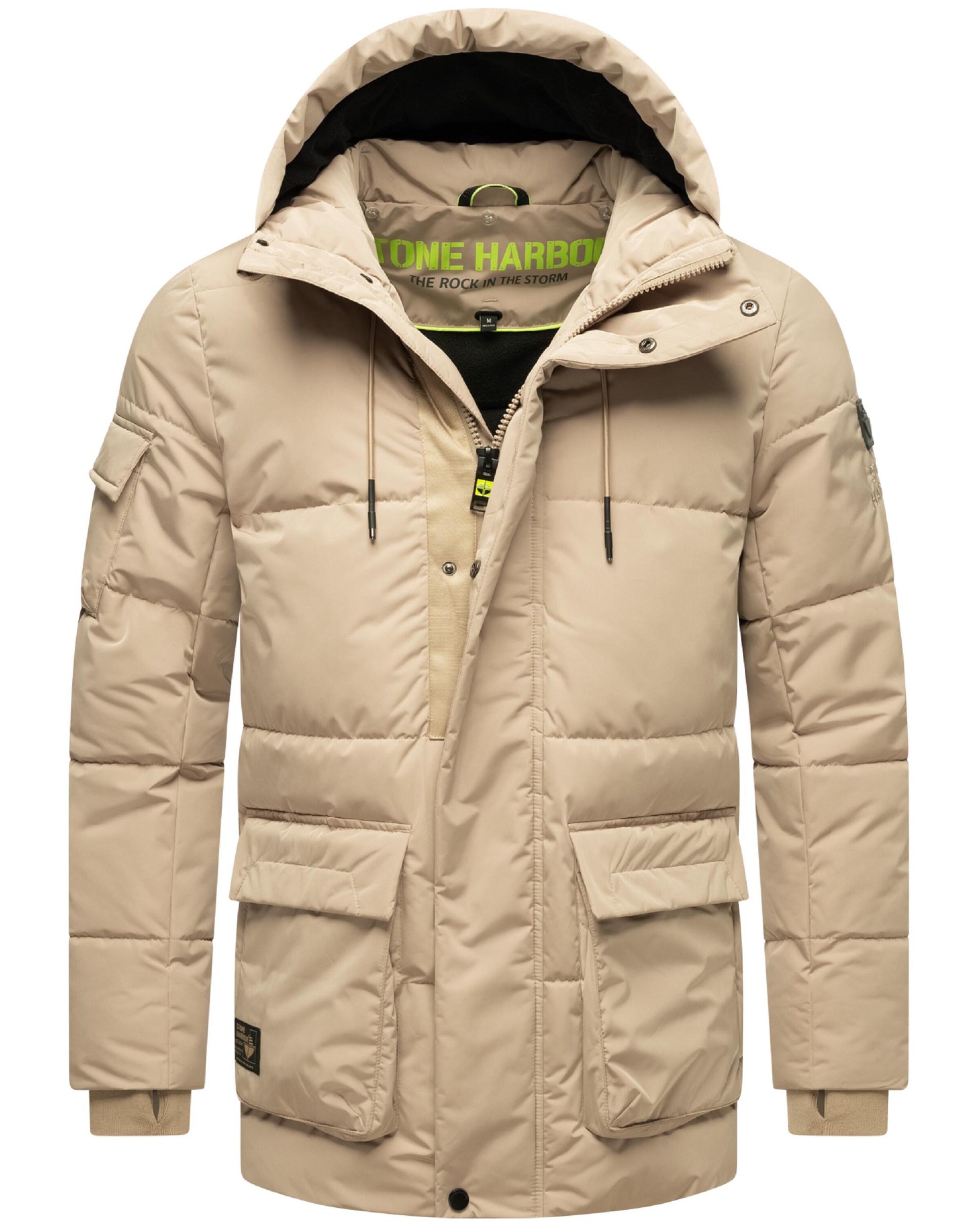 STONE HARBOUR Vinterjacka 'Lauro XX' i beige