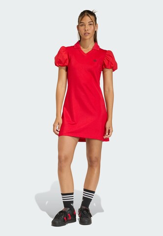Robe ADIDAS ORIGINALS en rouge : devant