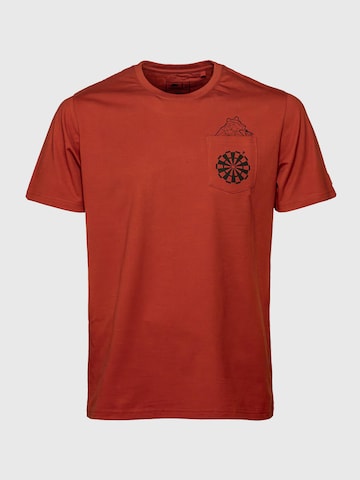 FORSBERG Shirt 'Taschenbär T-Shirt Darts' in Rot