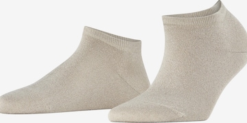 FALKE Füßlinge 'Shiny' in Silber: Vorderseite