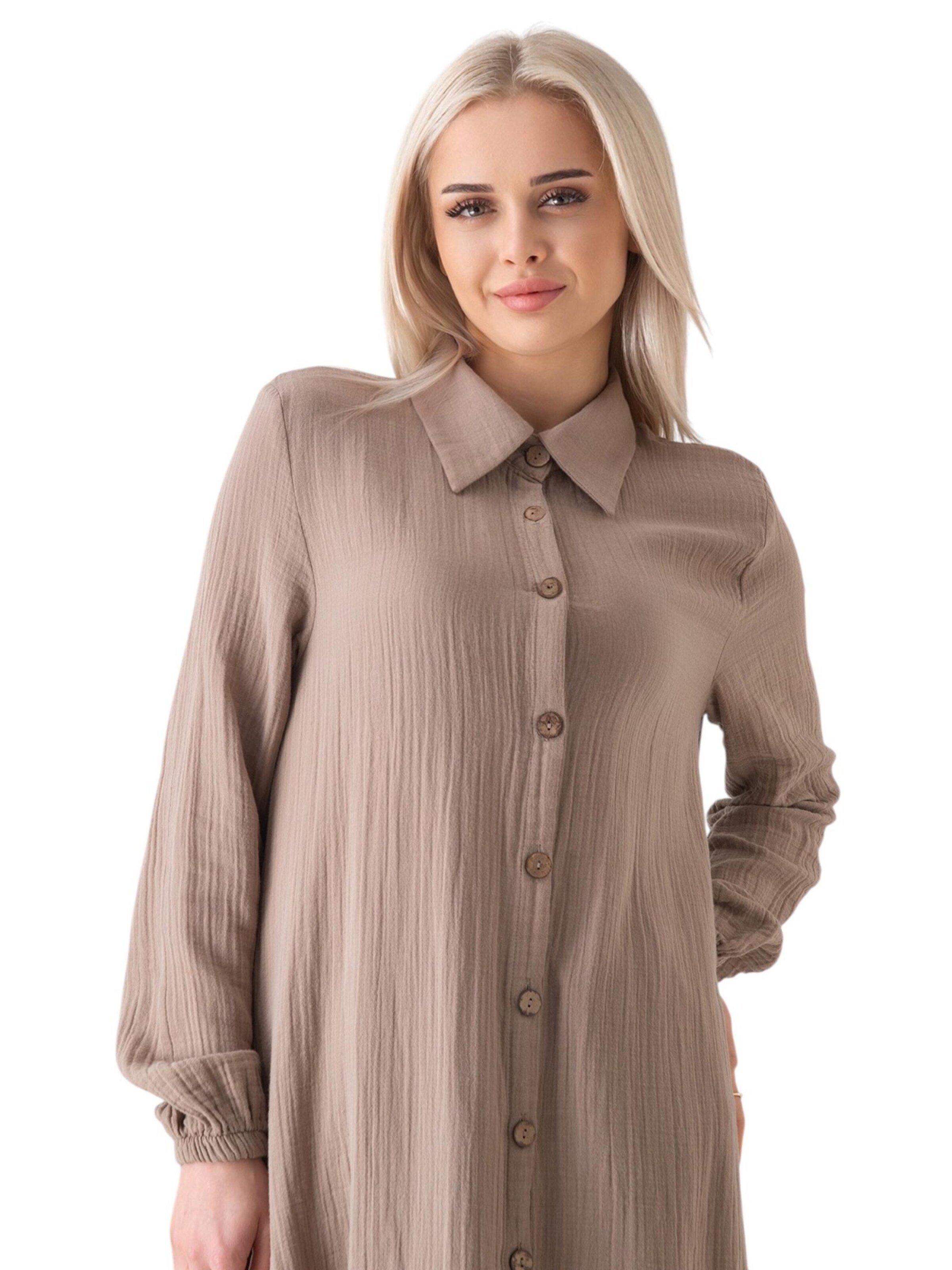 WENOR Blouse 'Nergis' in Beige