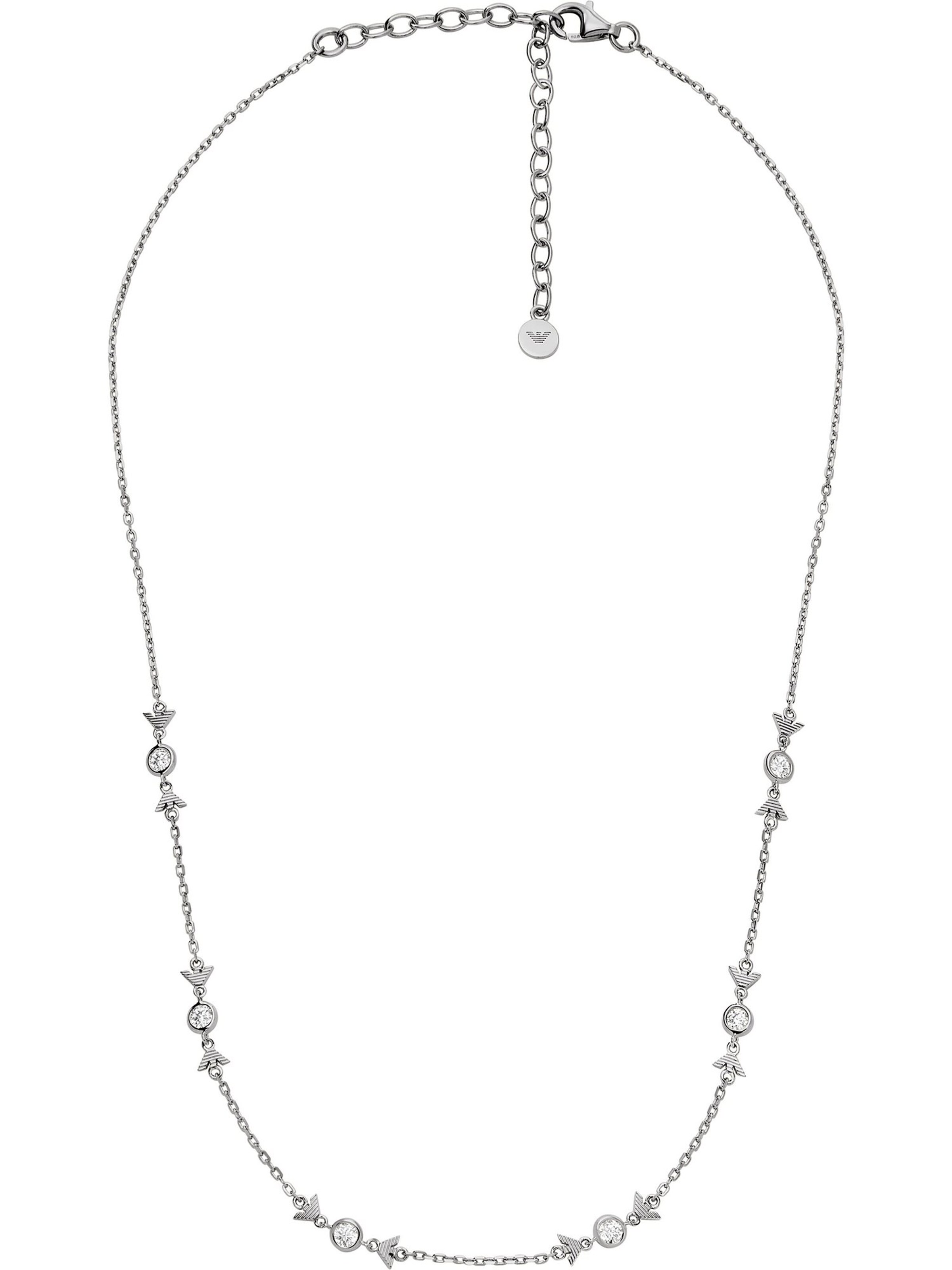 Emporio Armani Necklace in Silver: front