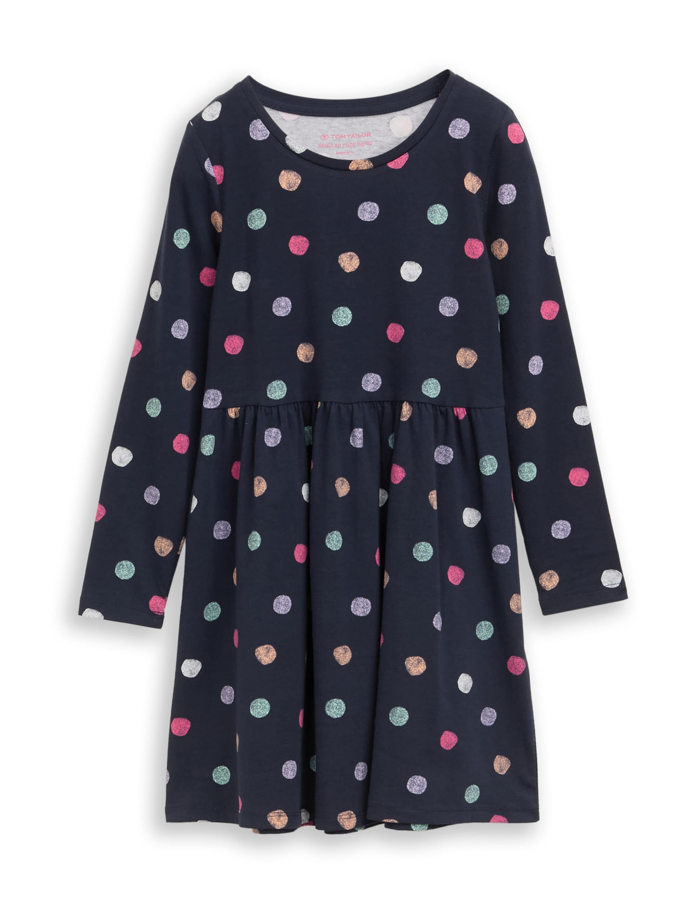 TOM TAILOR - Vestido en azul: frente