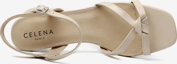 Celena Remienkové sandále 'Chizitelu' - Béžová
