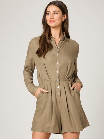 Guido Maria Kretschmer Women Overalls 'Julika' in Beige: predná strana