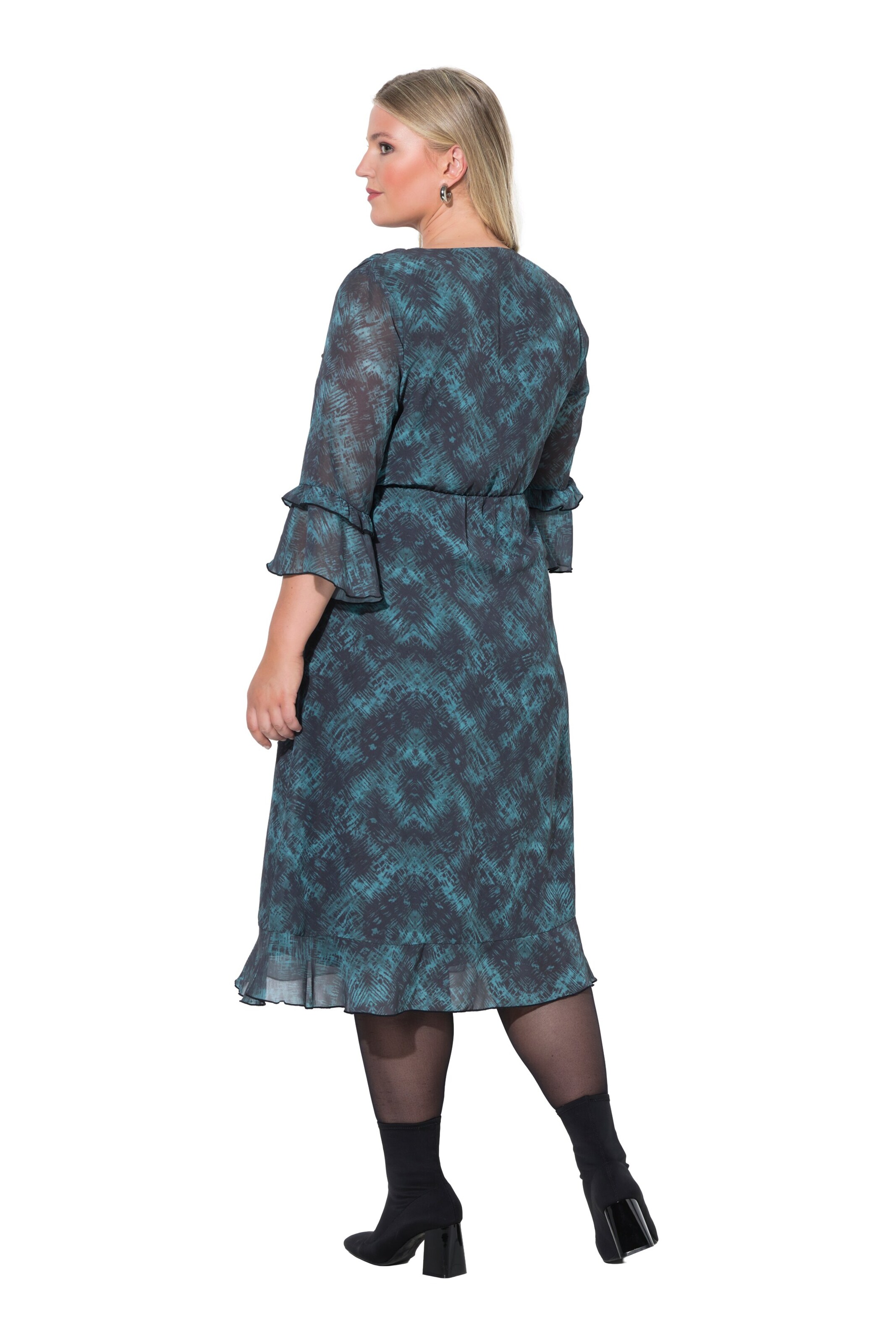 MIAMODA Dress in Blue