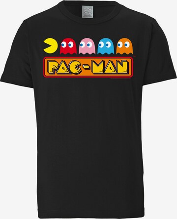 LOGOSHIRT T-Shirt 'Pac-Man' in Mischfarben: predná strana