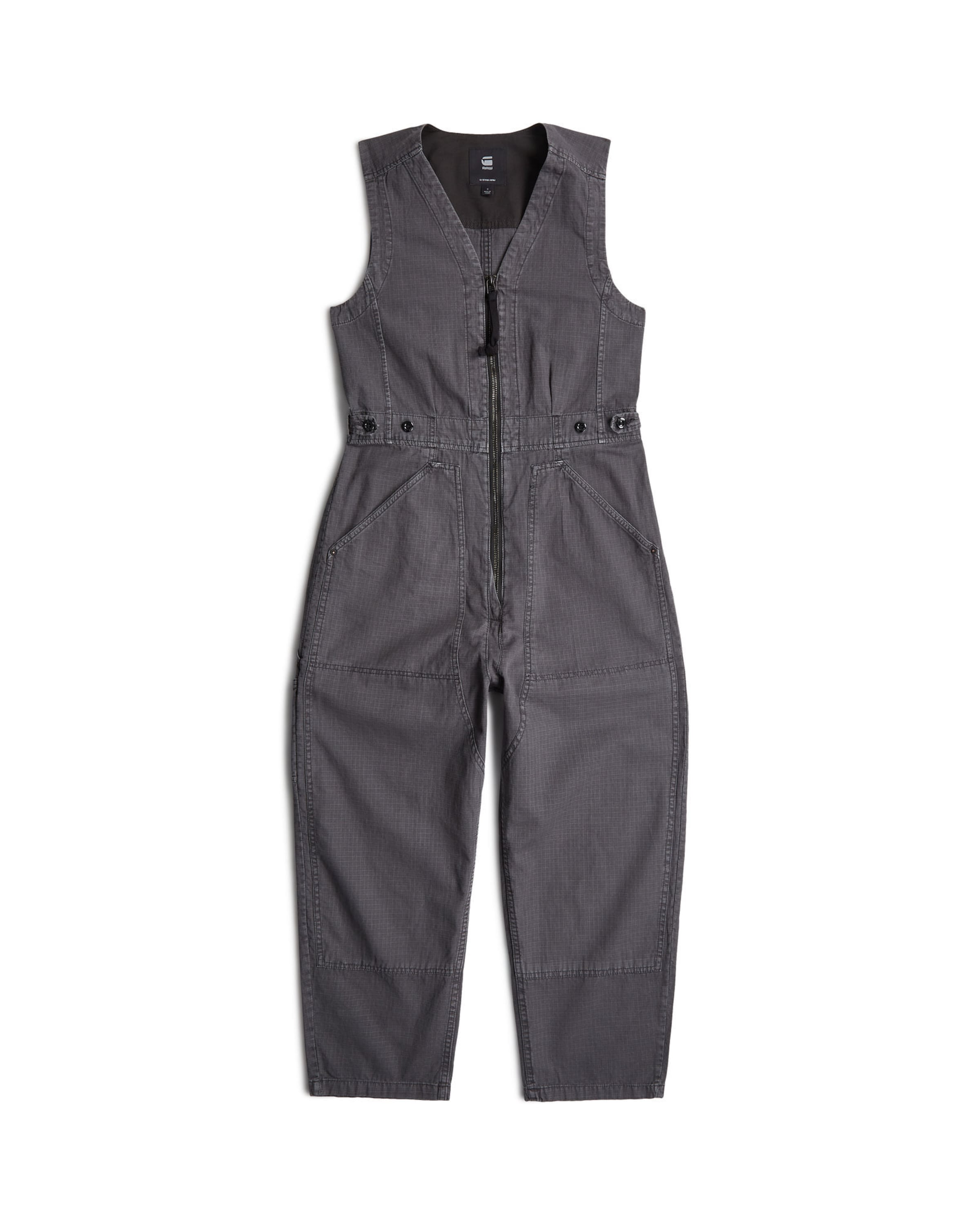 G-STAR Jumpsuit in Grau: Vorderseite