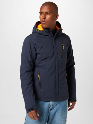 Veste outdoor 'BARAGA' ICEPEAK en bleu : devant