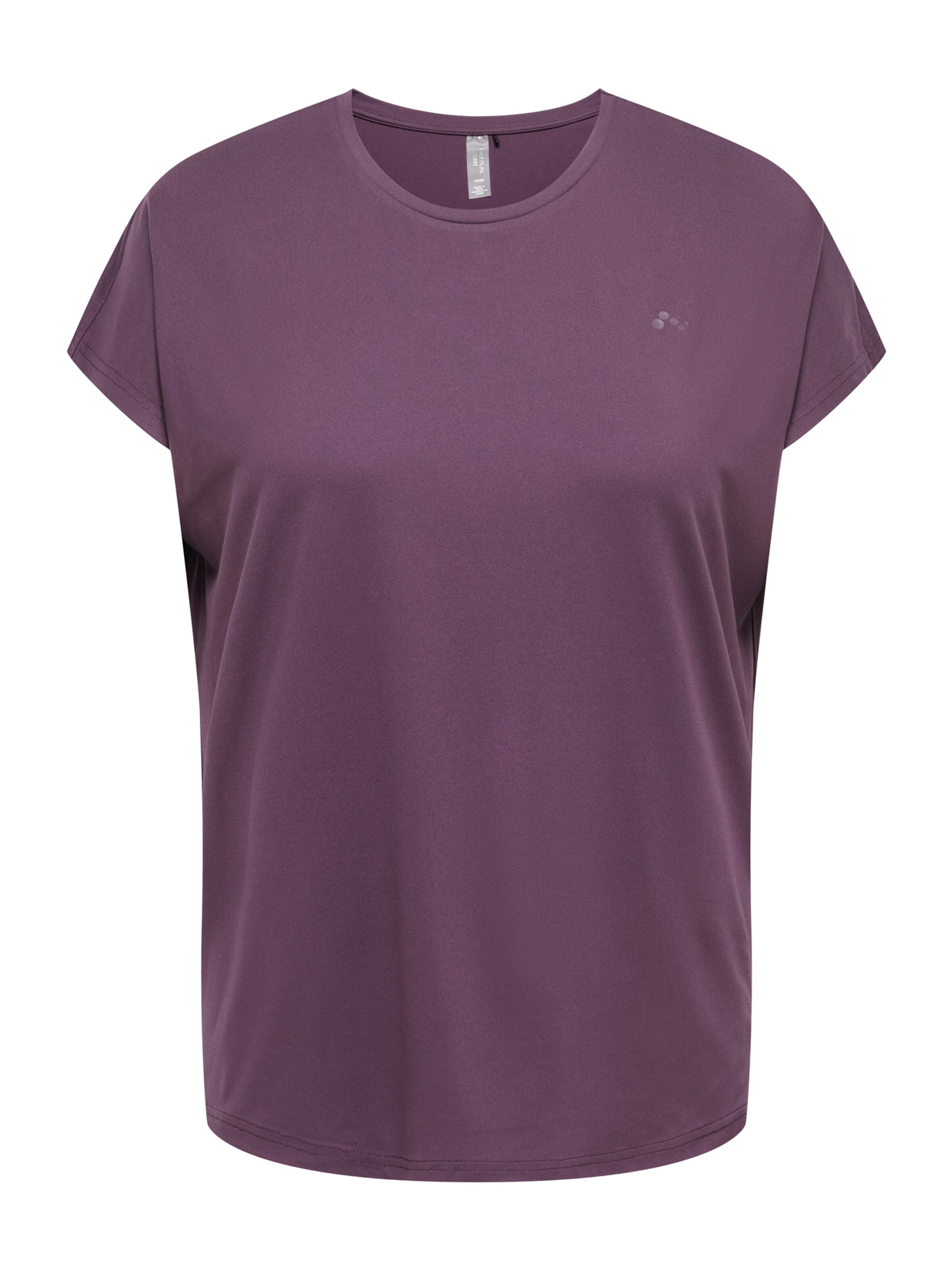 Only Play Curvy Functioneel shirt 'ONPAUBREE' in Lila: voorkant