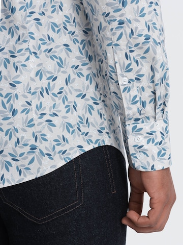 Ombre Regular fit Zakelijk overhemd in Blauw