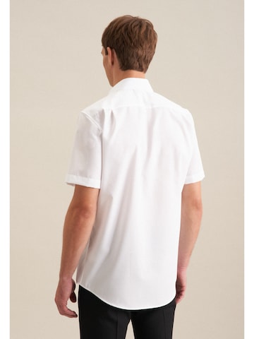 SEIDENSTICKER Regular Fit Kurzarm Hemd Regular in Weiß