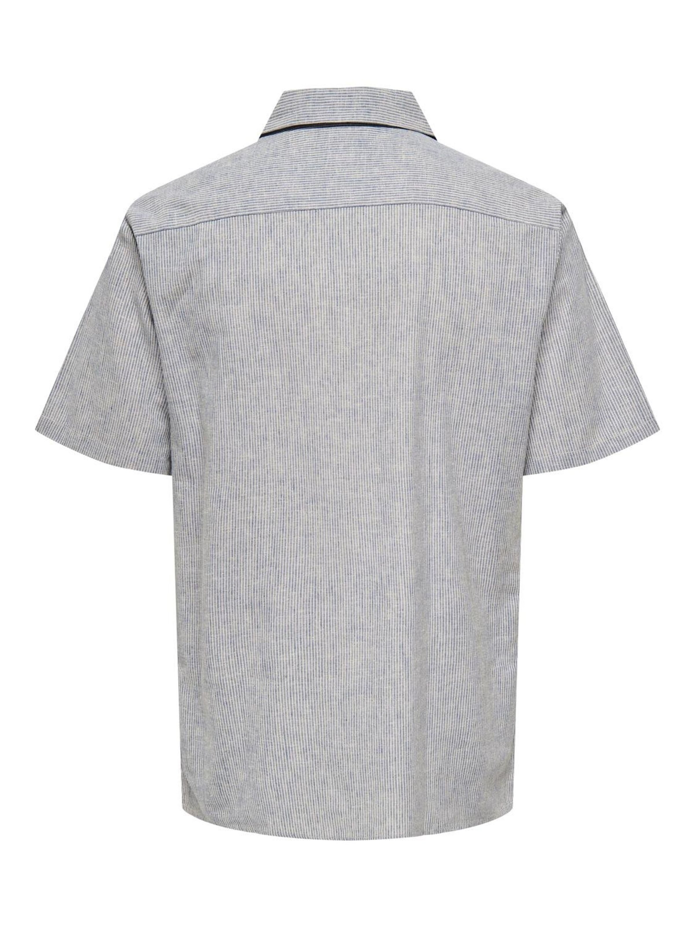 Comfort fit Camicia di Only & Sons in blu