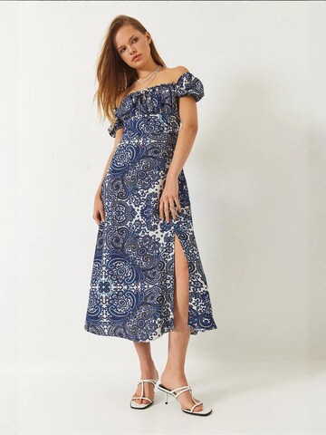 Bianco Lucci - Vestido em azul