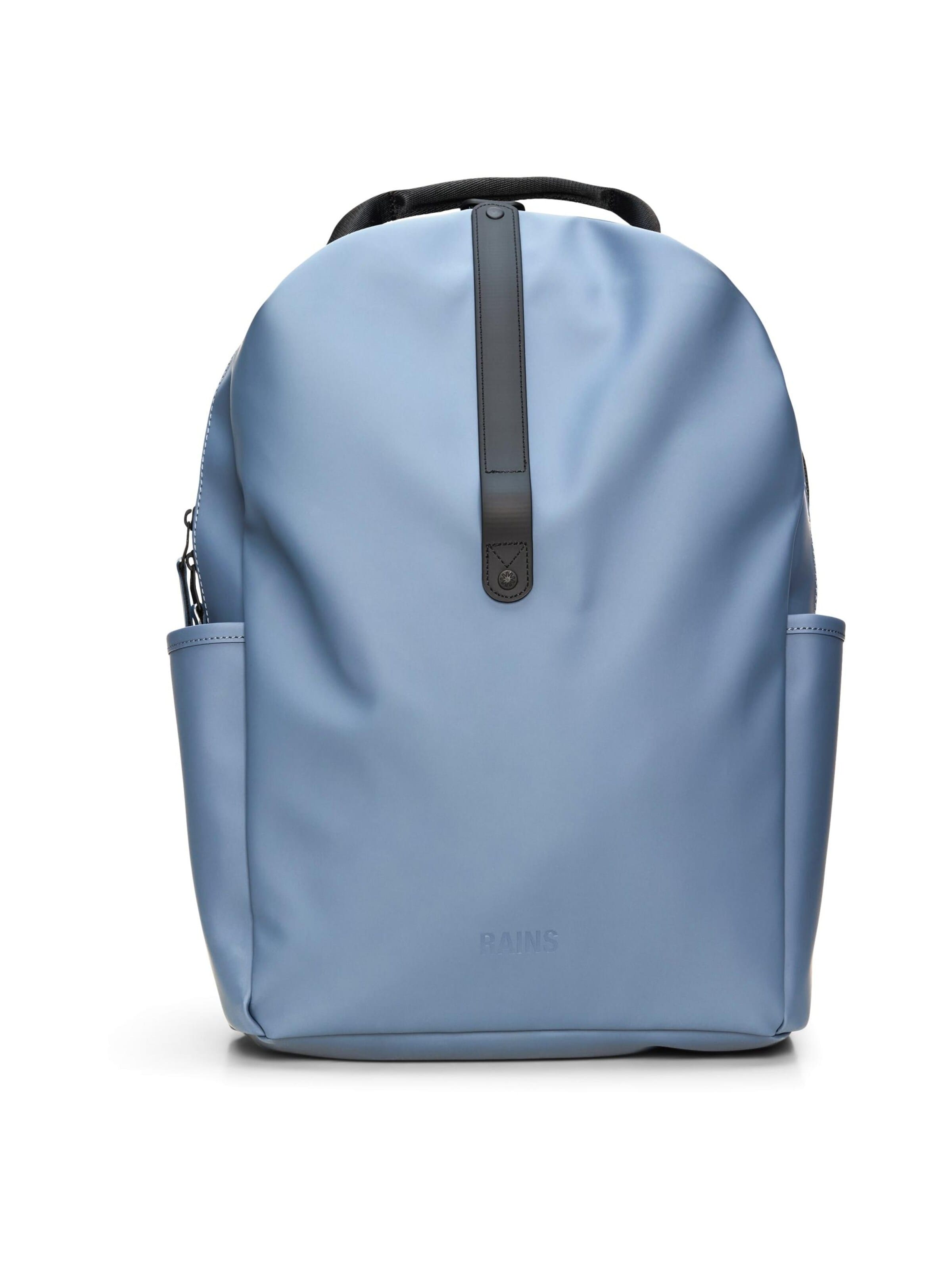 RAINS Backpack in Blue: front