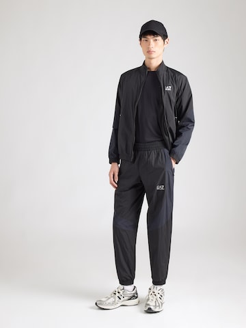 EA7 Emporio Armani Športna trenirka 'VENTUS7' | črna barva