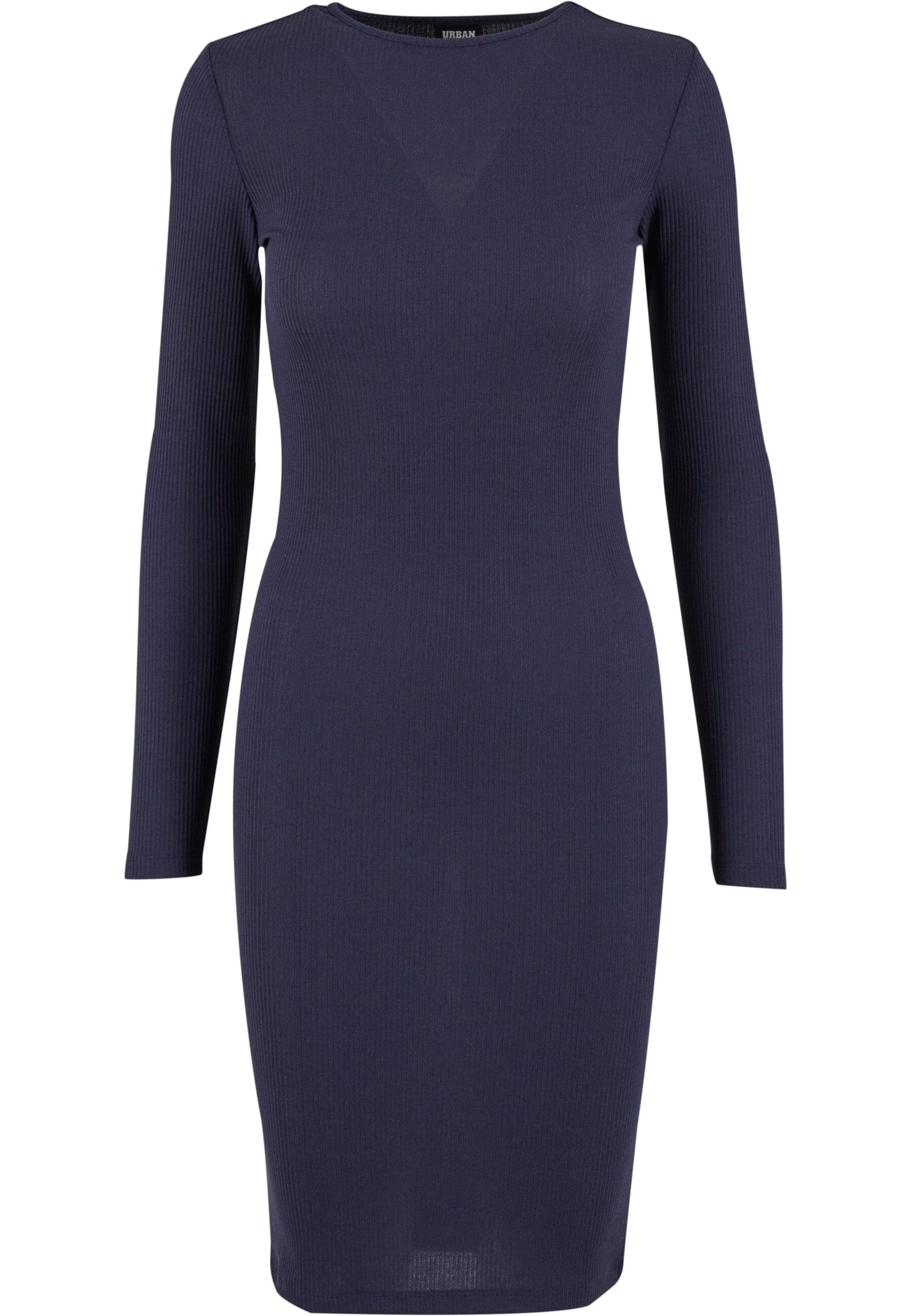 Rochie tricotat de la Urban Classics pe albastru: față