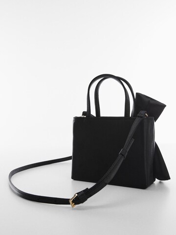 MANGO Tasche in Schwarz