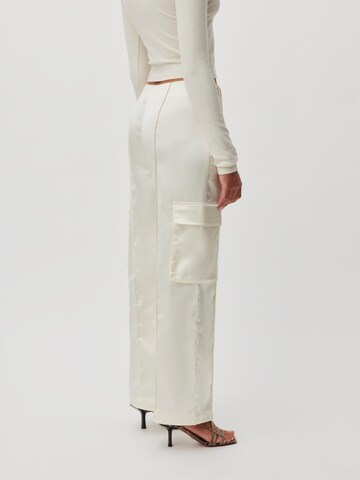 LeGer by Lena Gercke - regular Pantalón de pinzas 'Michelle' en blanco