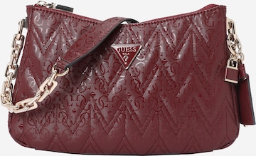 GUESS Shoulder bag Adelard in Bordeaux Dark Red ABOUT YOU