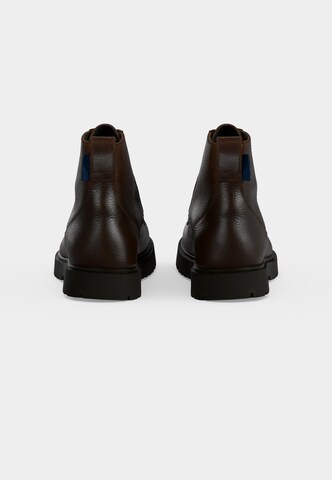 BIRKENSTOCK Šnurovacie členkové čižmy 'Highwood' - Hnedá