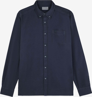 Scalpers Regular fit Overhemd in Blauw: voorkant