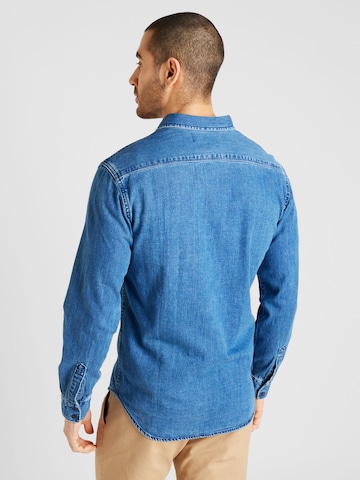 Coupe regular Chemise 'Shirt' REPLAY en bleu