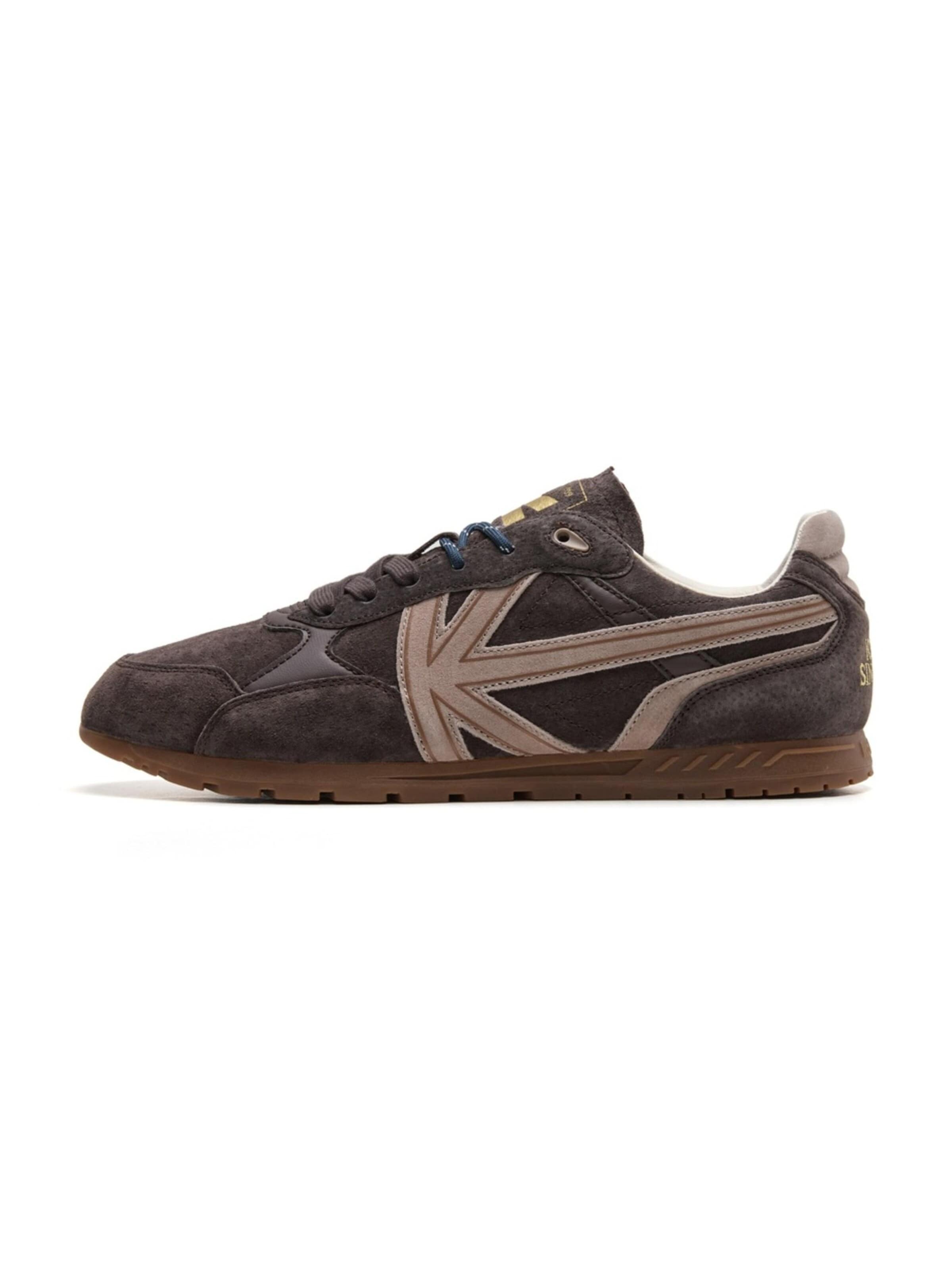 Kaotiko Sneakers laag 'Seattle' in Bruin: voorkant