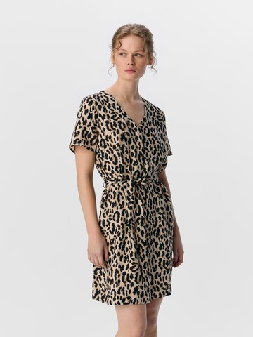 OBJECT Dress in Beige: front