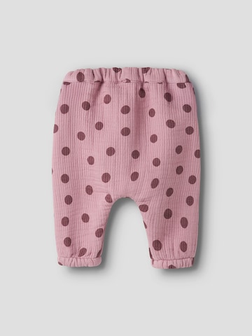 NAME IT - Tapered Pantalón 'NBFNORAS' en lila