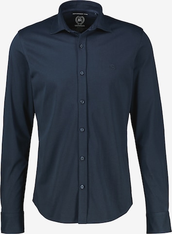 LERROS Regular fit Button Up Shirt in Blue: front