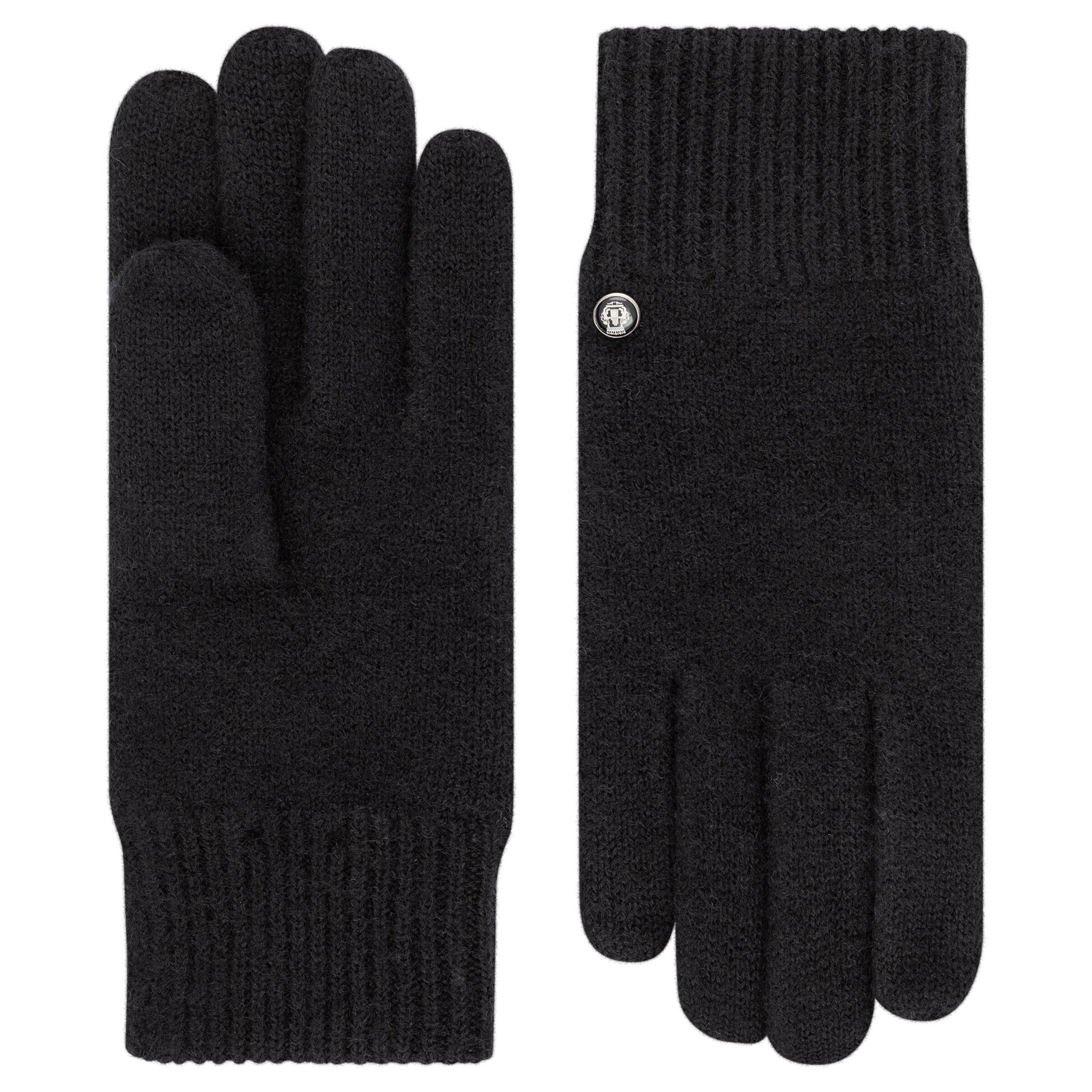 Gants 'KASCHMIR WALKHANDSCHUH' Roeckl en noir : devant