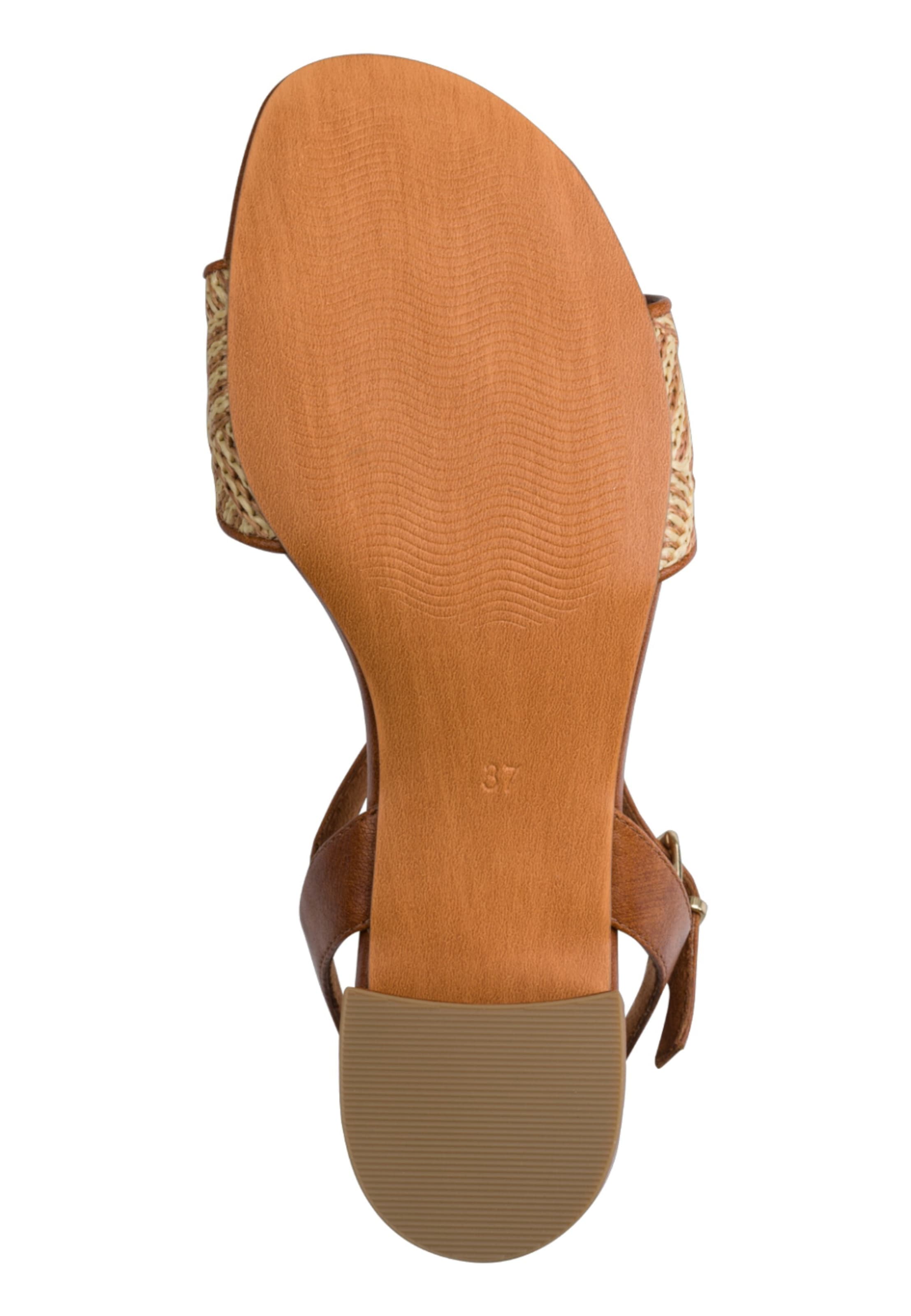 MARCO TOZZI Strap sandal in Brown