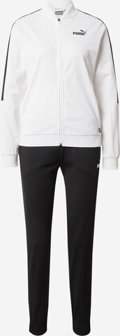 PUMA Tracksuit in White: front