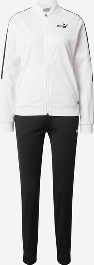PUMA Trainingsanzug in schwarz / weiß, Produktansicht