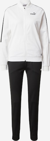 PUMA Tracksuit in White: front