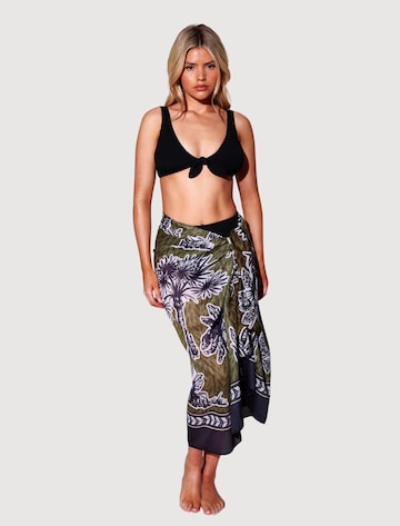 Serviette de plage South Beach en vert