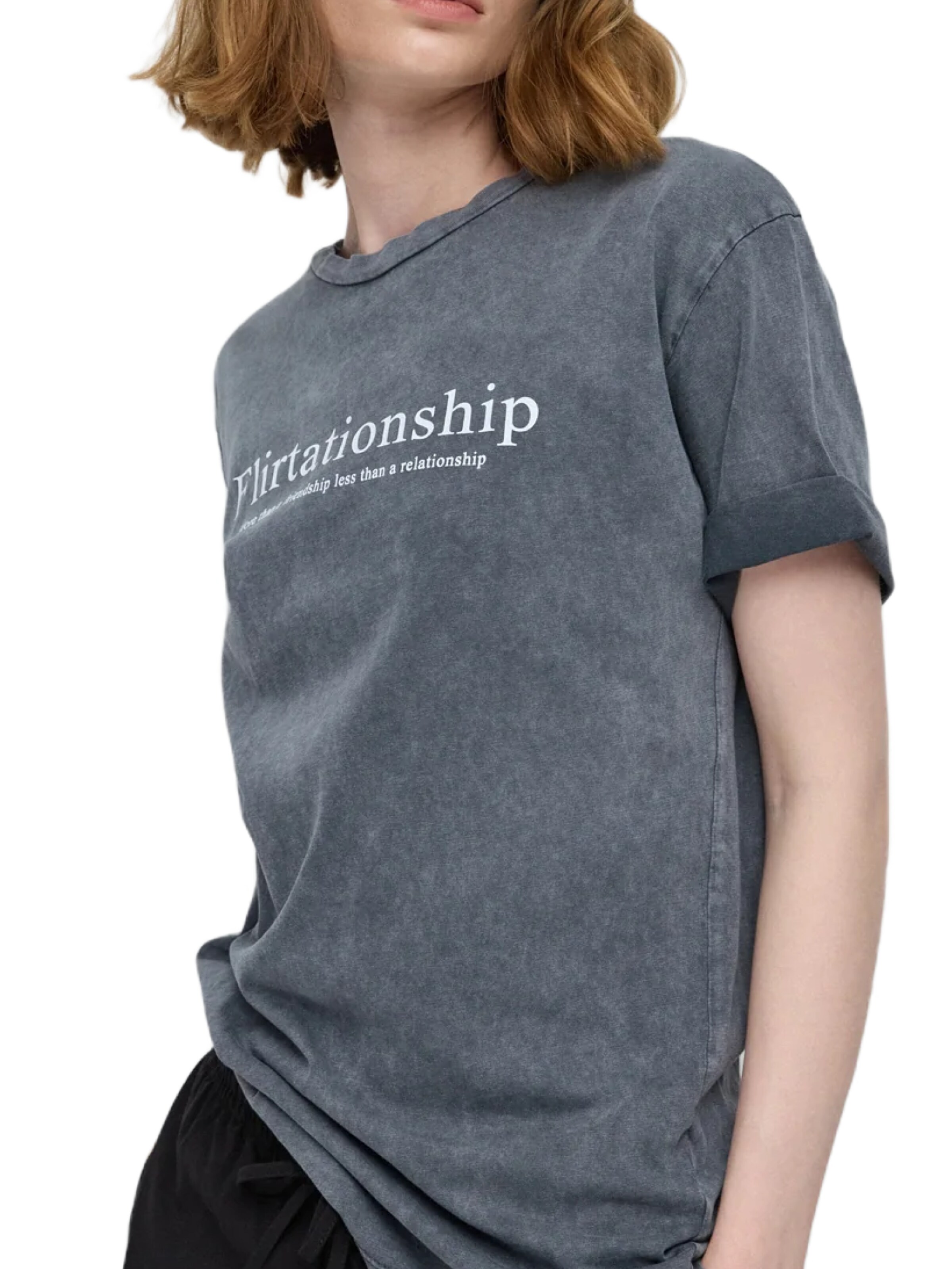 No Matter What Shirt in Grey