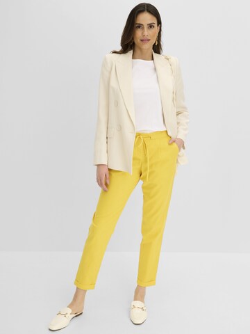 bonprix Regular Broek in Geel