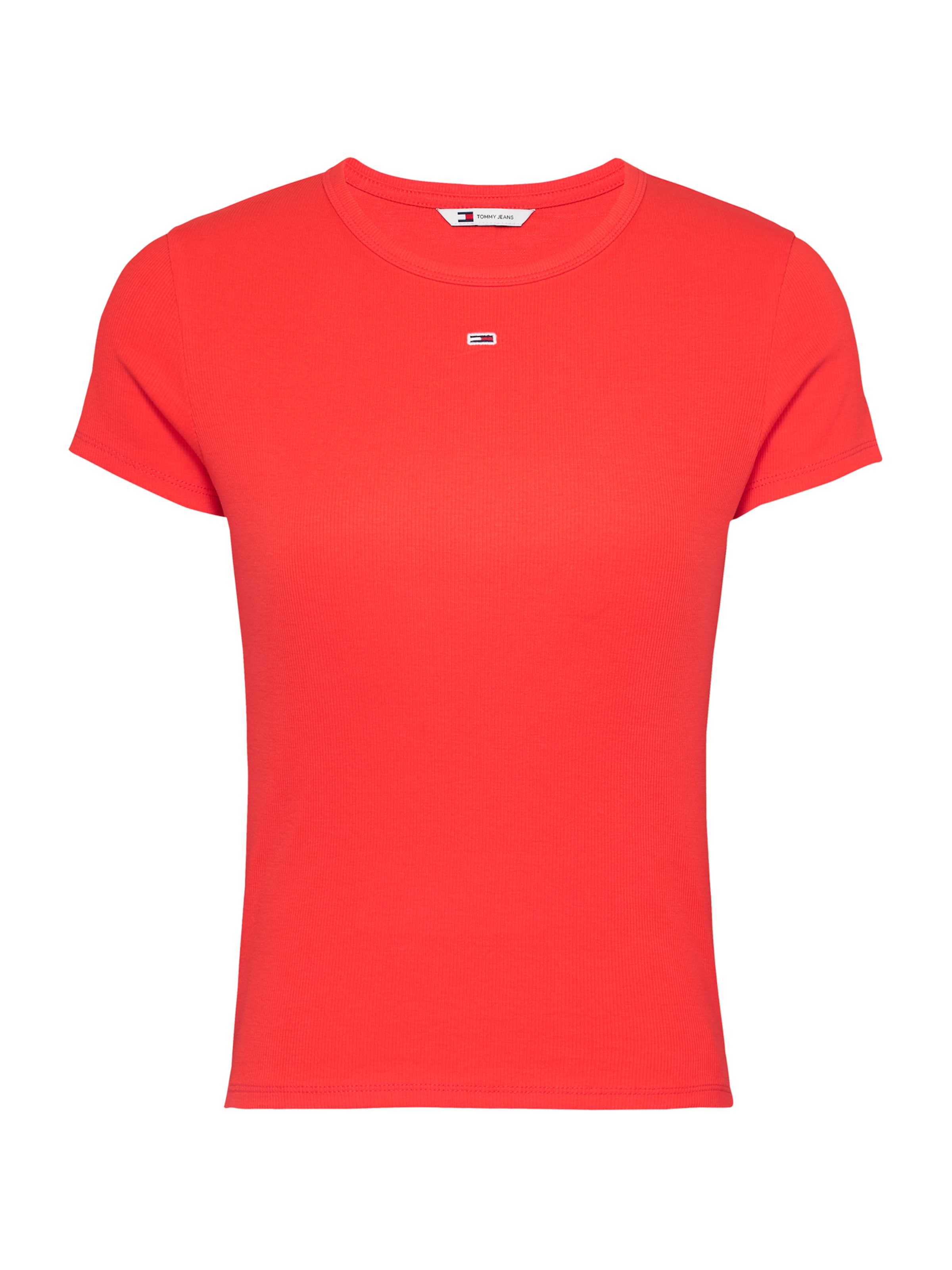 Tommy Jeans Särk 'Essential', värv oranž: eest vaates