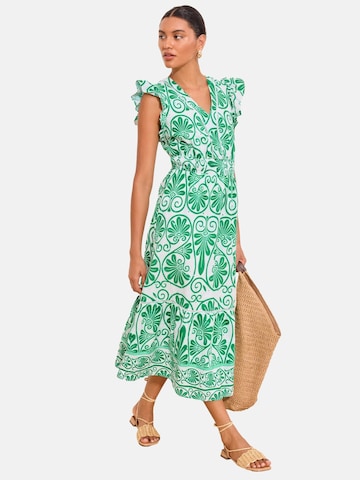 Lipsy - Vestido de verano en verde: frente