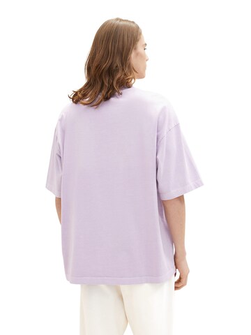 T-Shirt TOM TAILOR DENIM en violet