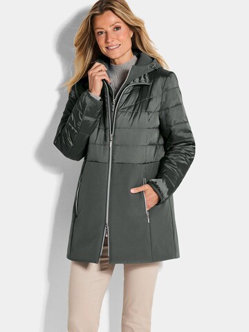 Manteau mi-saison Goldner en vert : devant