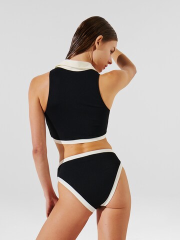 Bas de bikini Karl Lagerfeld en noir